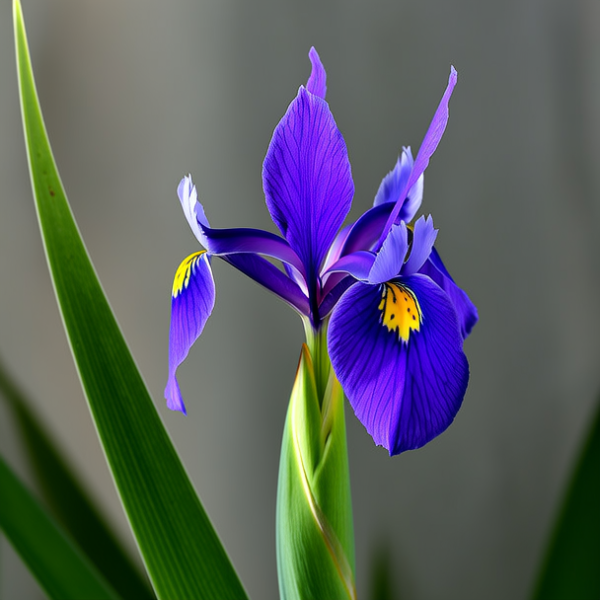 紫花鸢尾